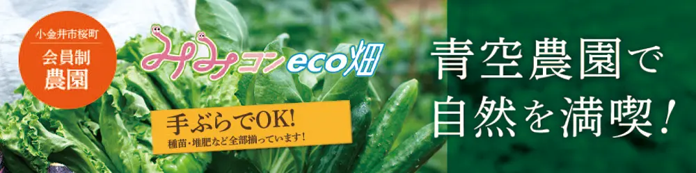 みみコンeco畑とは？